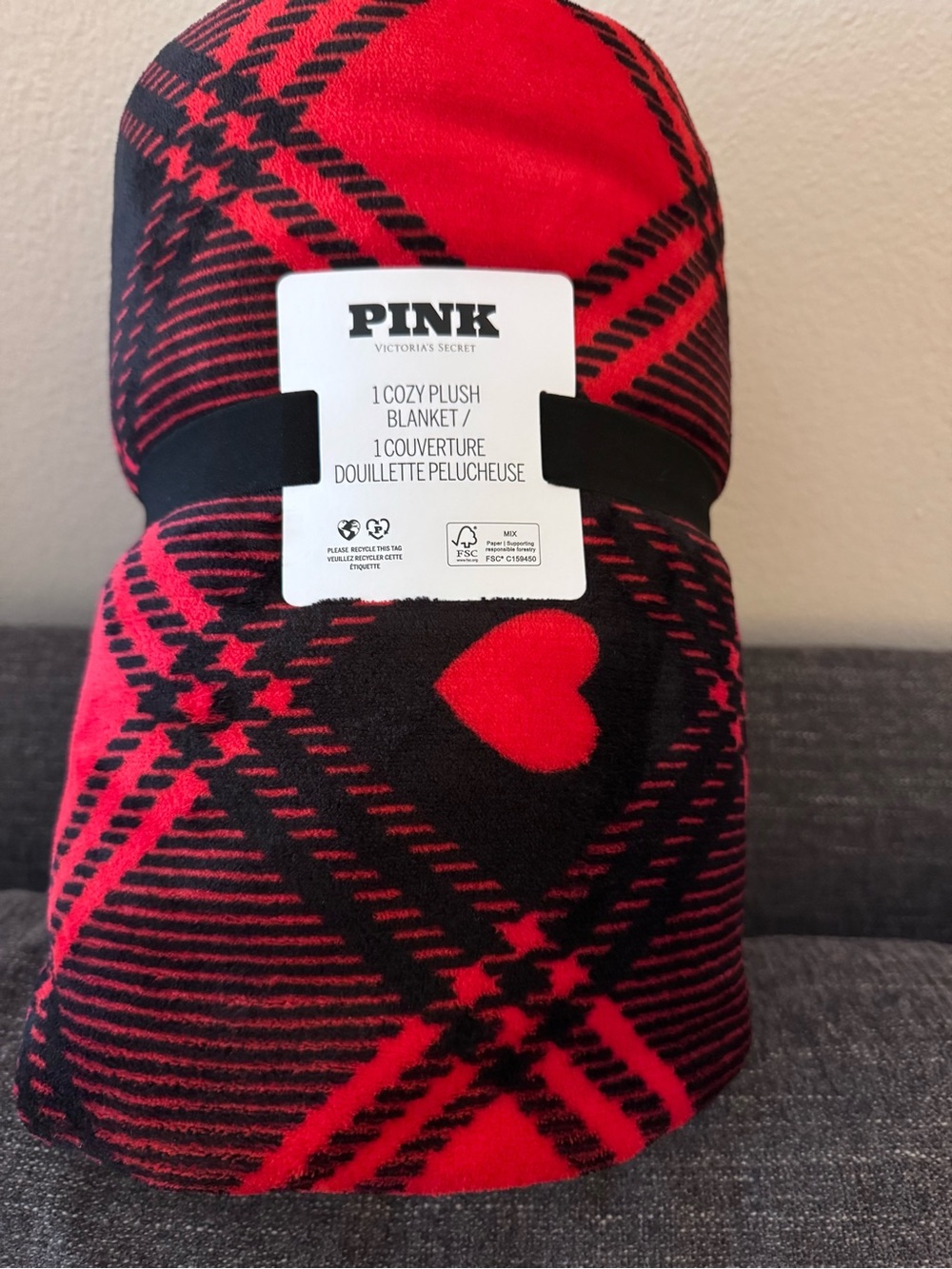 Pink Throw Blanket
